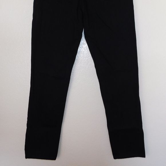 Women's Vintage 90s Posted Jeans Slim Size 11 NWT New 31x34 Black 932037L - Picture 11 of 11